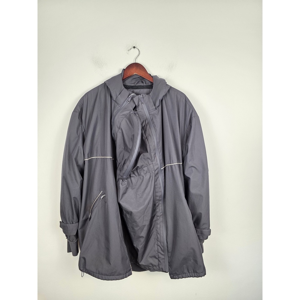 Seraphine 3-in-1 Maternity Babywearing Parka Jacket Grey W090078 Size 8 US